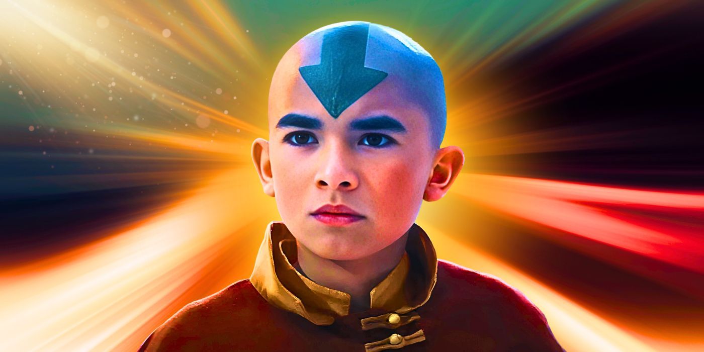 Custom image of live-action Aang in Avatar The Last Airbender