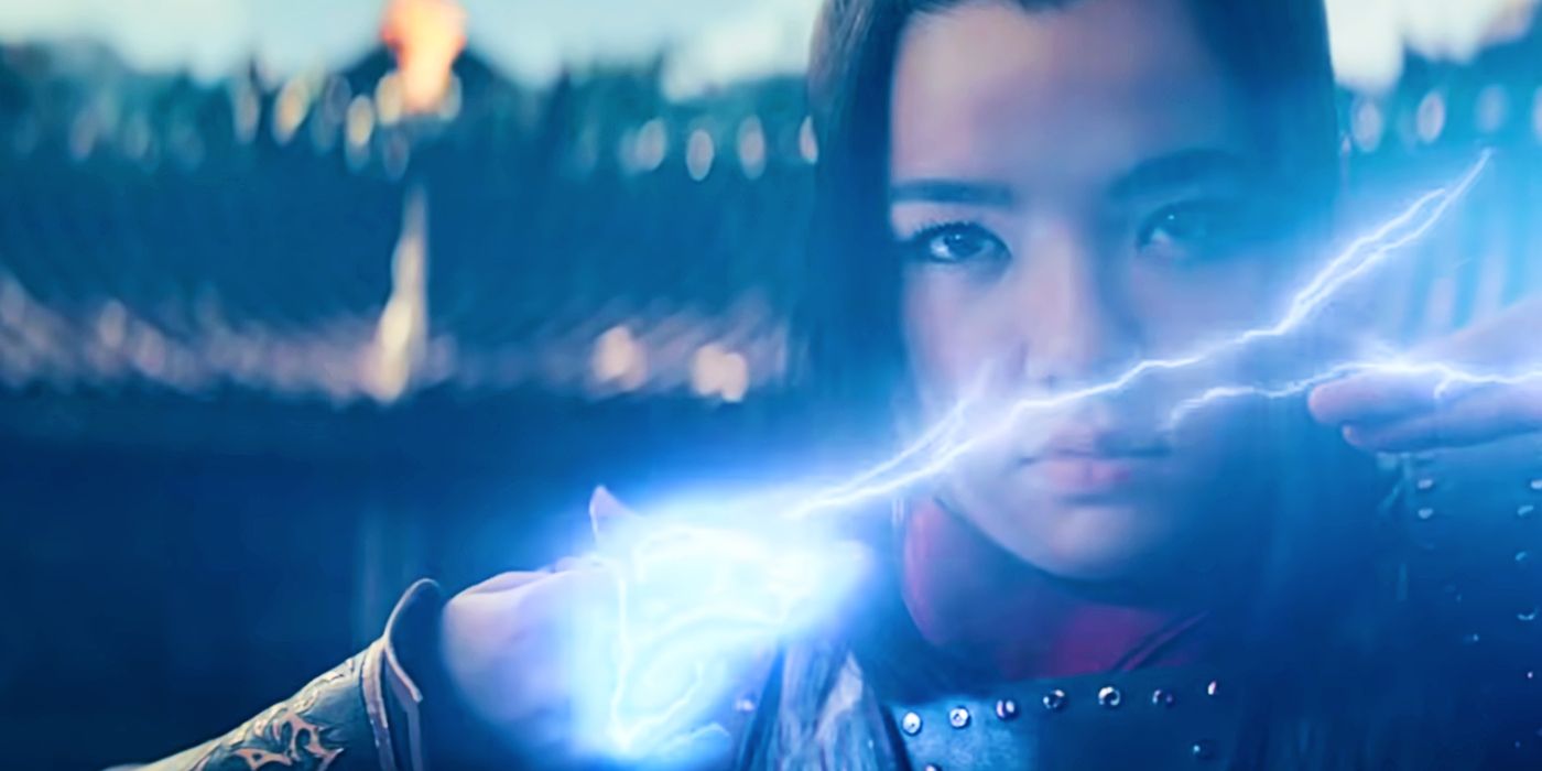 Azula usa geração de luz em Avatar The Last Airbender da Netflix
