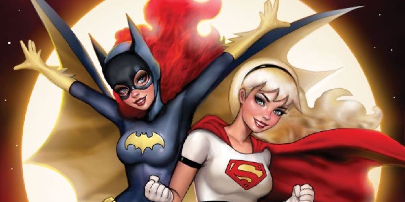 Batgirl and Supergirl variant cover for BAtman Superman World's Finest #28 feature image