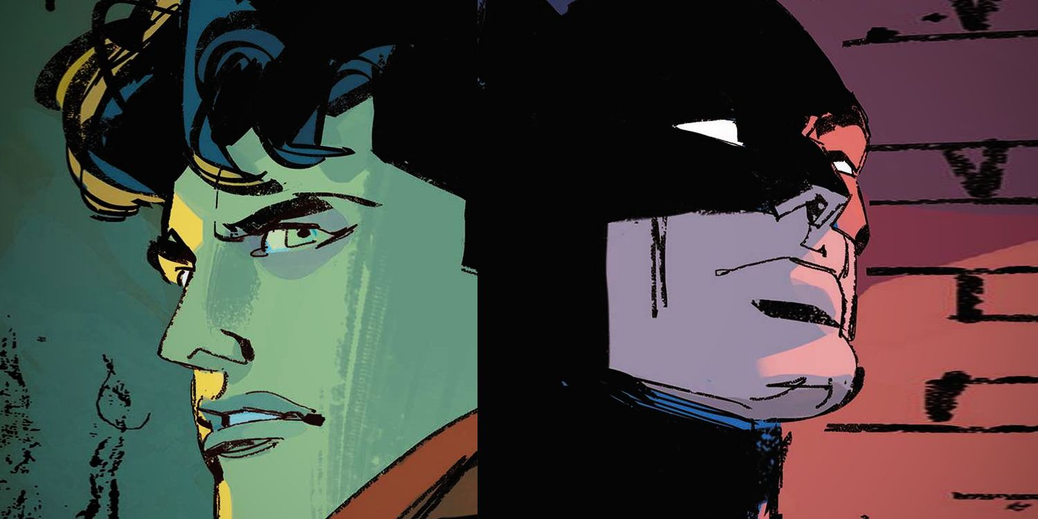 Batman and Dylan Dog in Issue #1 Comic Cover Art