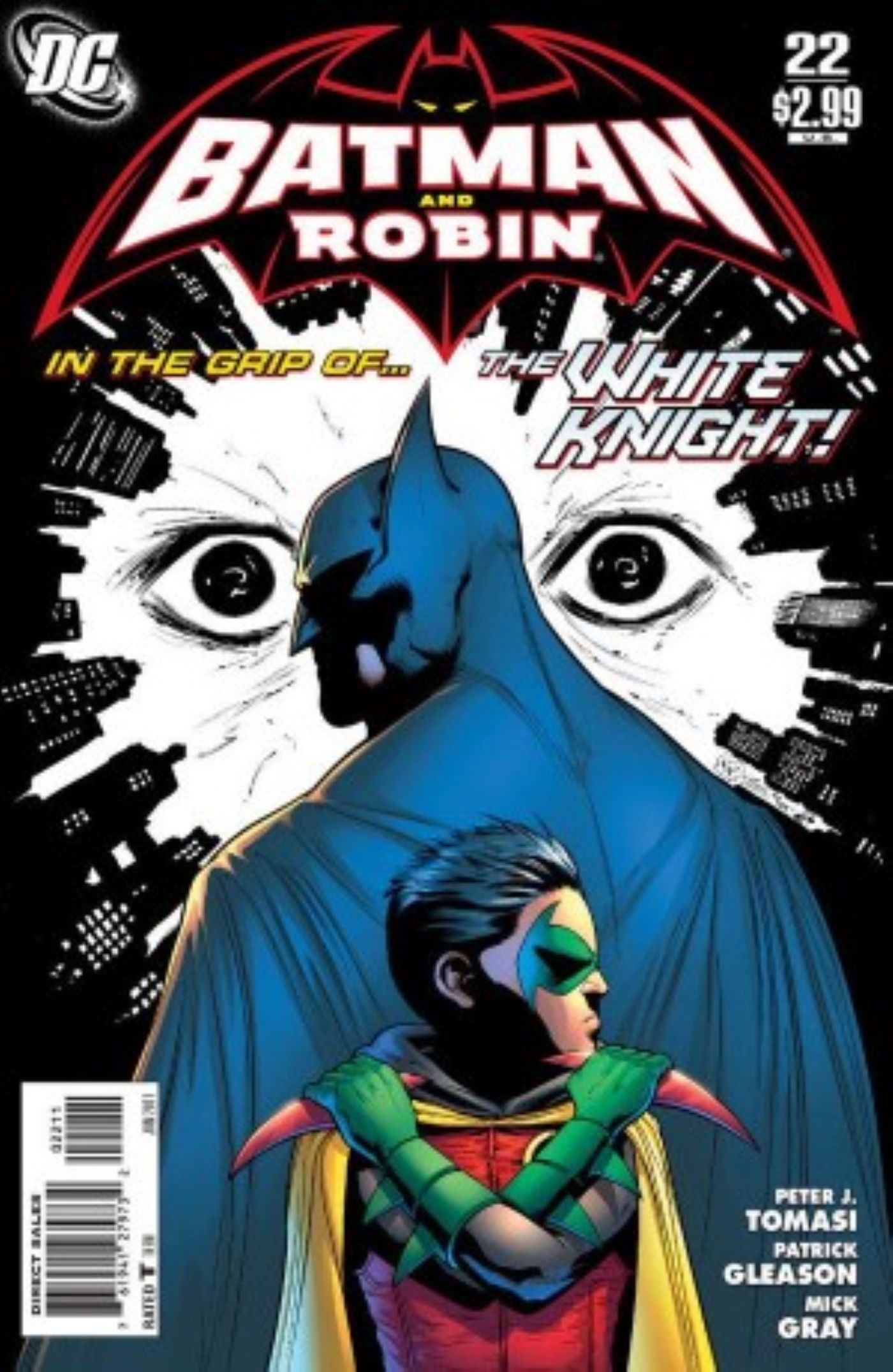 Capa de Batman e Robin #22 de Dick Grayson Damian Wayne