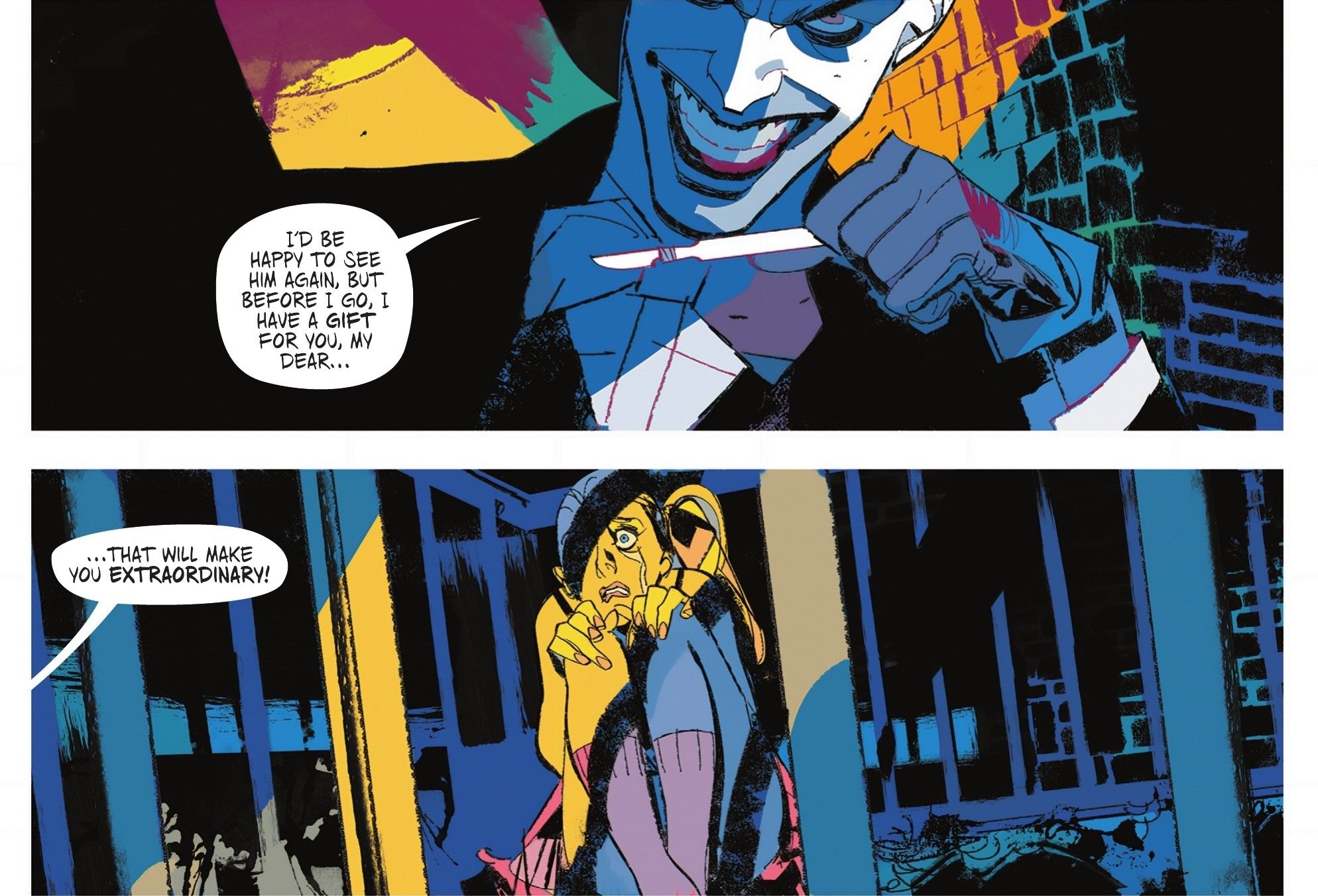 Batman Dylan Dog #1 featuring Joker and Girl
