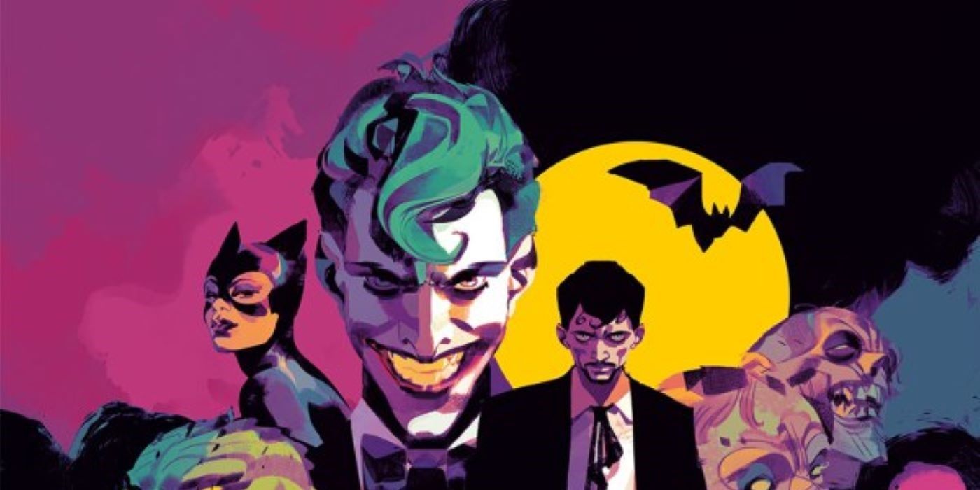 Batman Dylan Dog #2 variant cover featuring Catwoman, Joker, Dylan Dog, Killer Croc and more-1