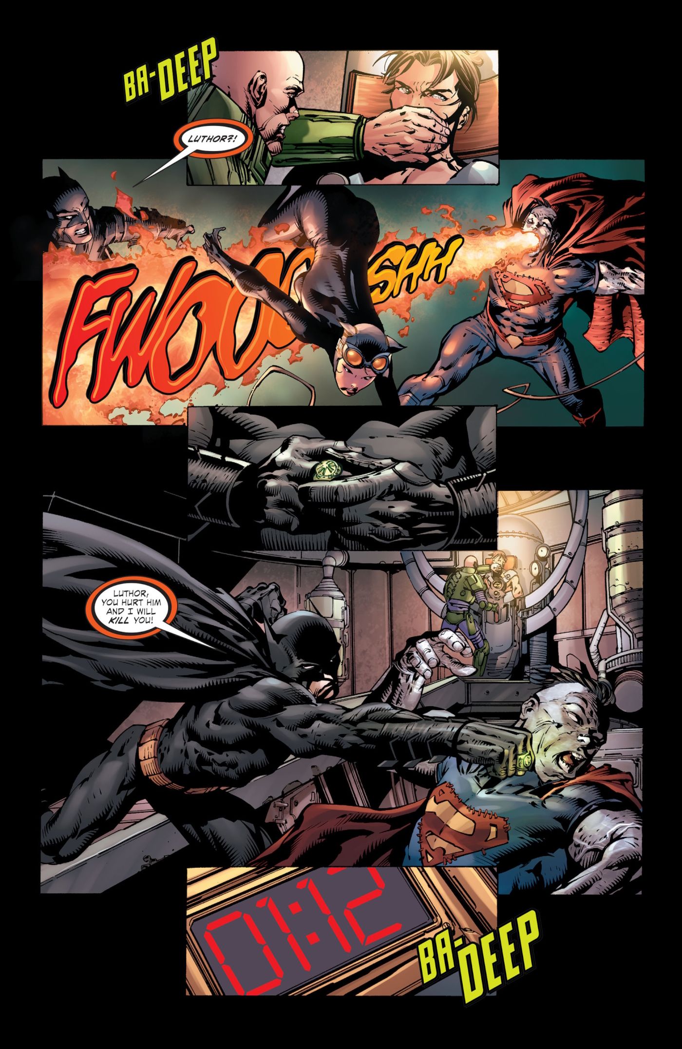 Batman Threatens To Kill Lex Luthor