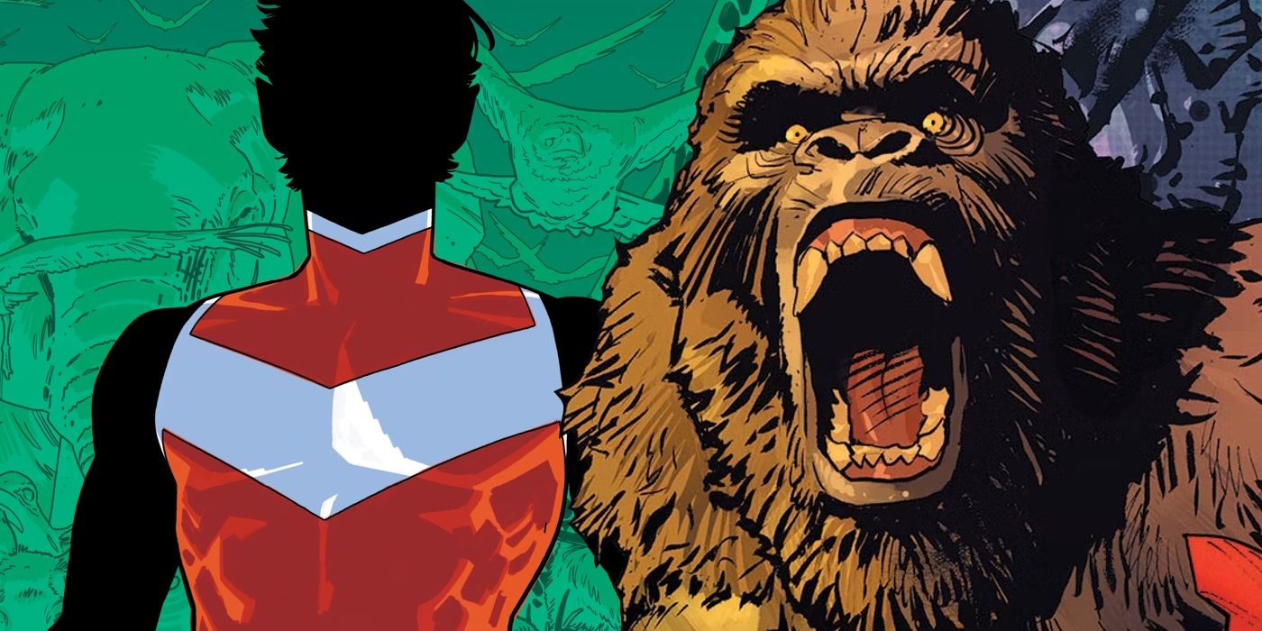 Beast Boy in Shadows and Kong MonsterVerse DC