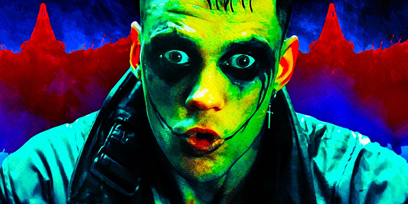 Bill Skarsgård as Eric Draven in the 2024 The Crow remake