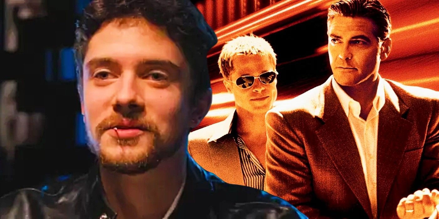 Blended image of Topher Grace and Ocean&rsquo;s Eleven