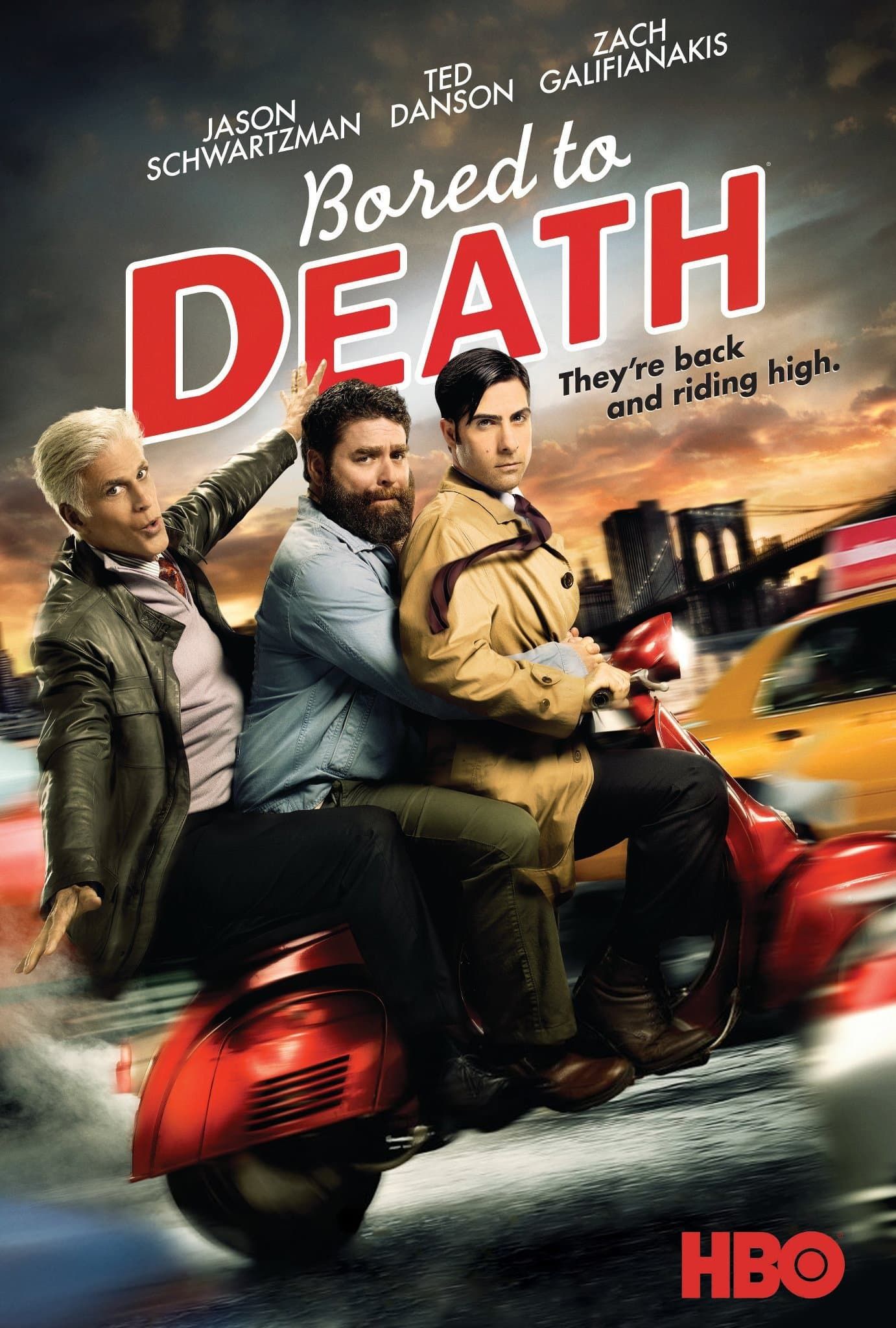 Bored to Death TV Poster
