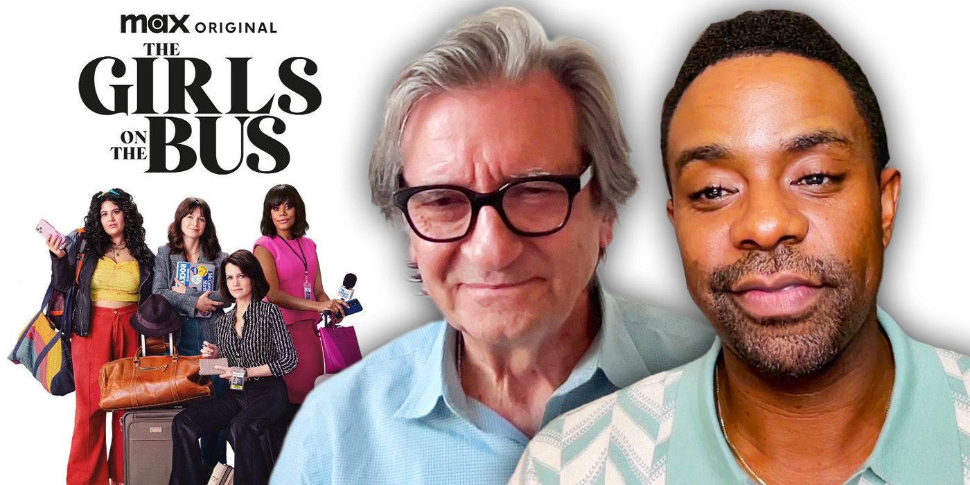 Edited Image of Brandon Scott &amp; Griffin Dunne for The Girls on the Bus Interview
