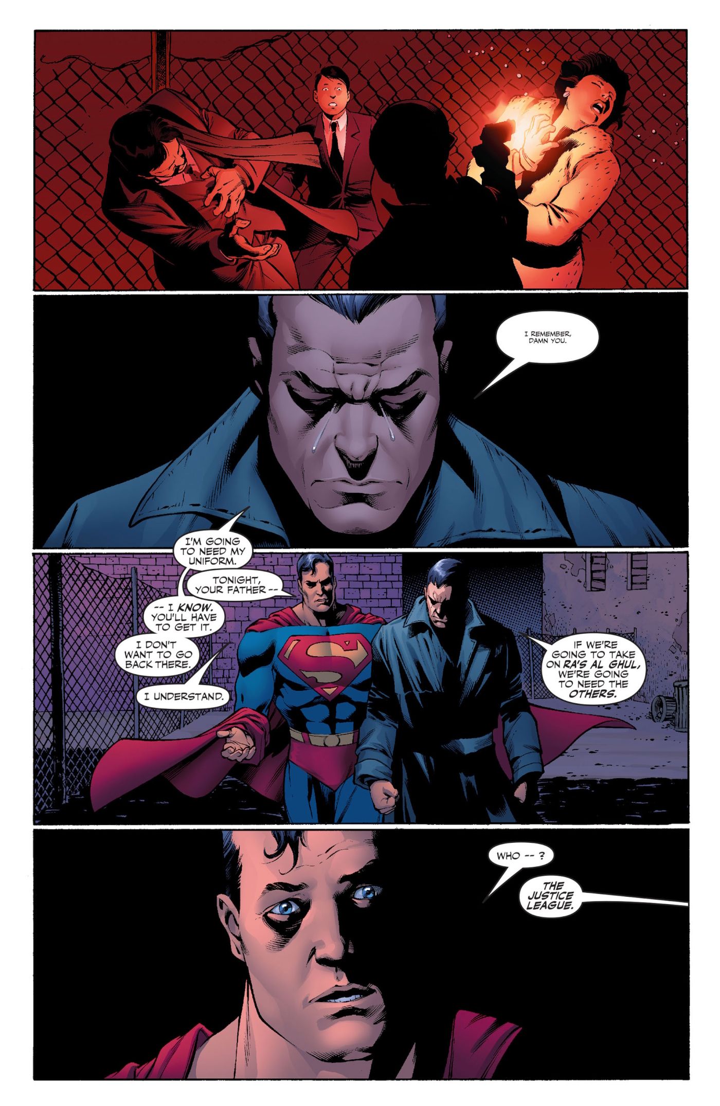 Superman/Batman #16, Bruce Wayne relembra sua vida alternativa como Batman
