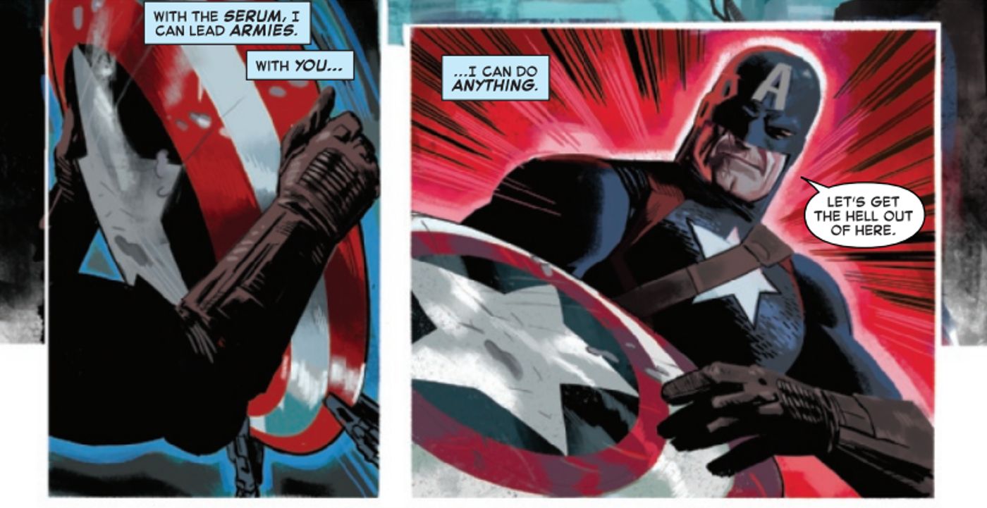 Captain America Confirms His Shield is More Important Than His Super Soldier Serum