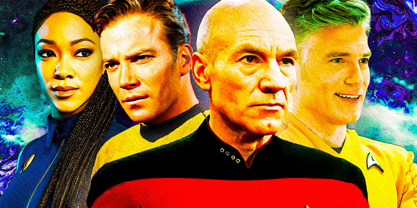 (Captain-Kirk-From-Star-Trek-TOS)-&-(Captain-Picard-from-Star-Trek-The-Next-Generation)-&-(Captain-Michael-Burnham-from-Star-Trek-Discovery)-&-(Captain-Pike-From-Star-Trek-Strange-New-Worlds)-