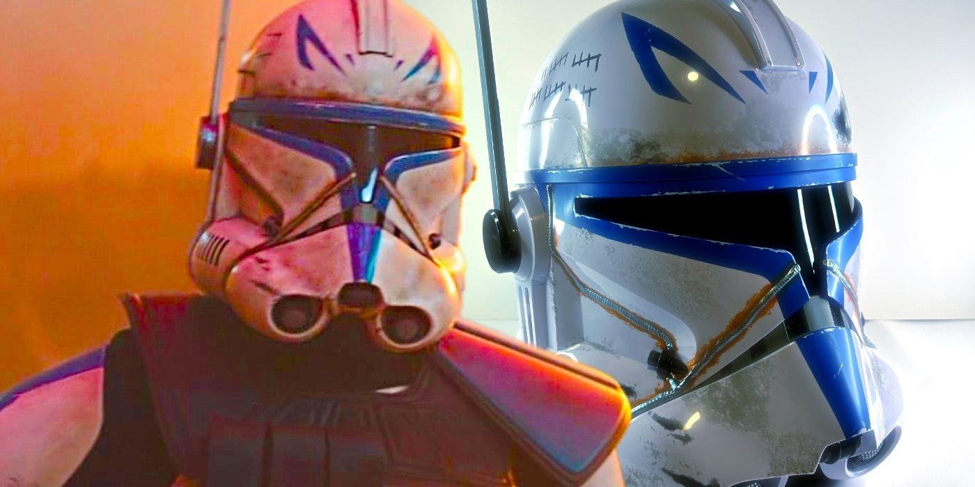 Revisão do capacete Captain Rex Black Series Imagem personalizada de Star Wars