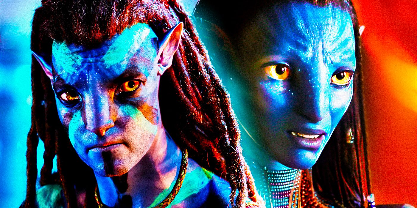 Custom image of Jake Sully and Neytiri from Avatar