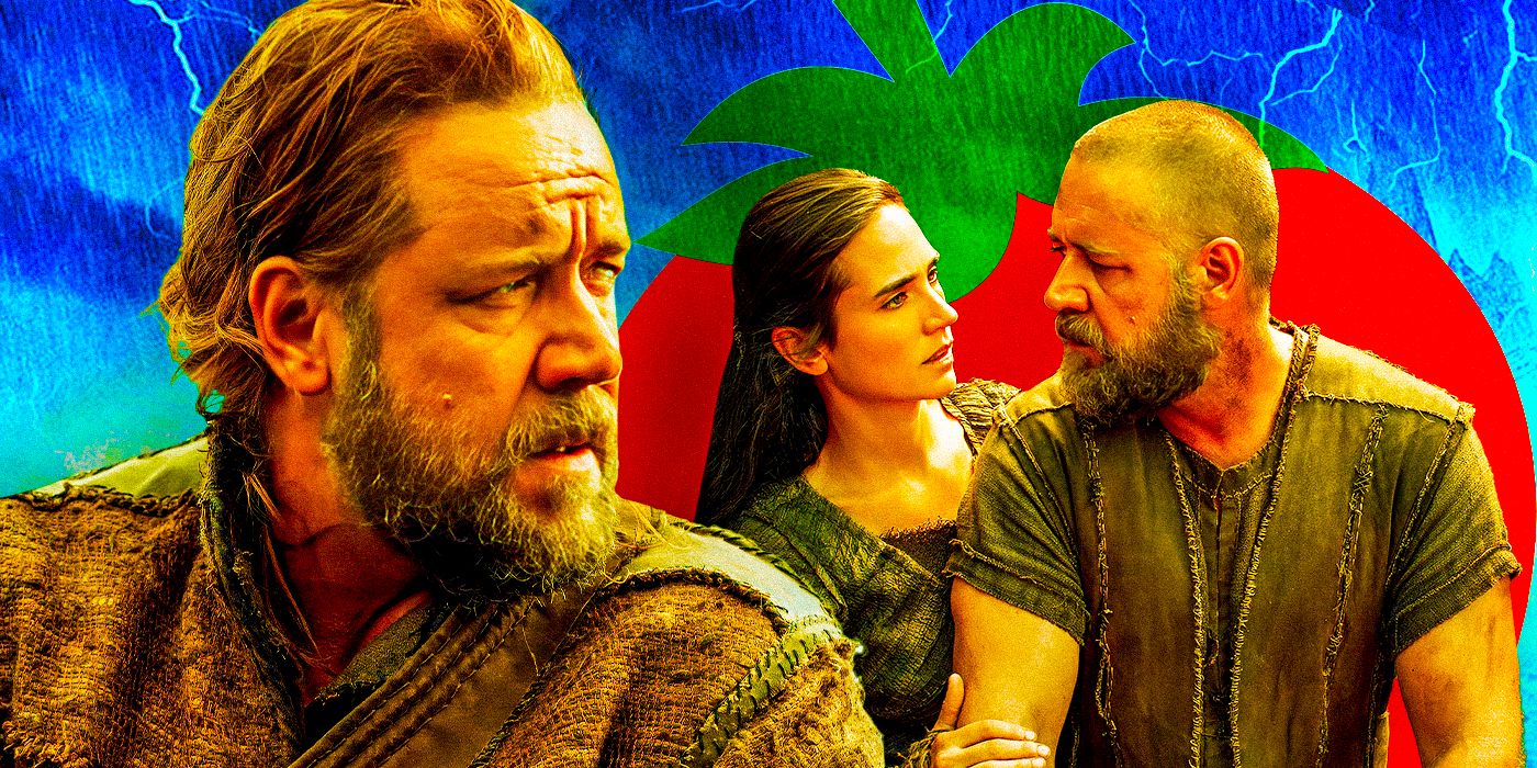 Russell Crowe and Jennifer Connelly in Noah (2014)