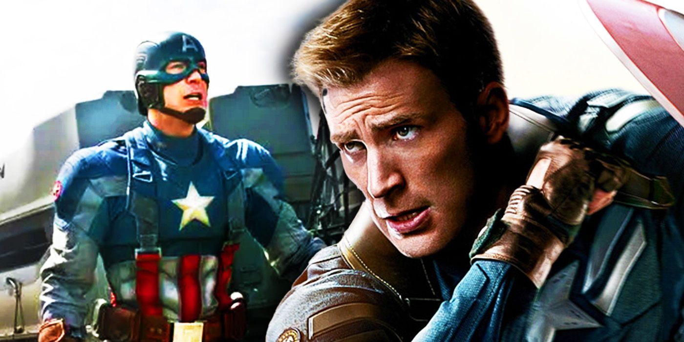 Chris Evans' Steve Rogers, a.k.a. Captain America, in the MCU's Captain America The Winter Soldier