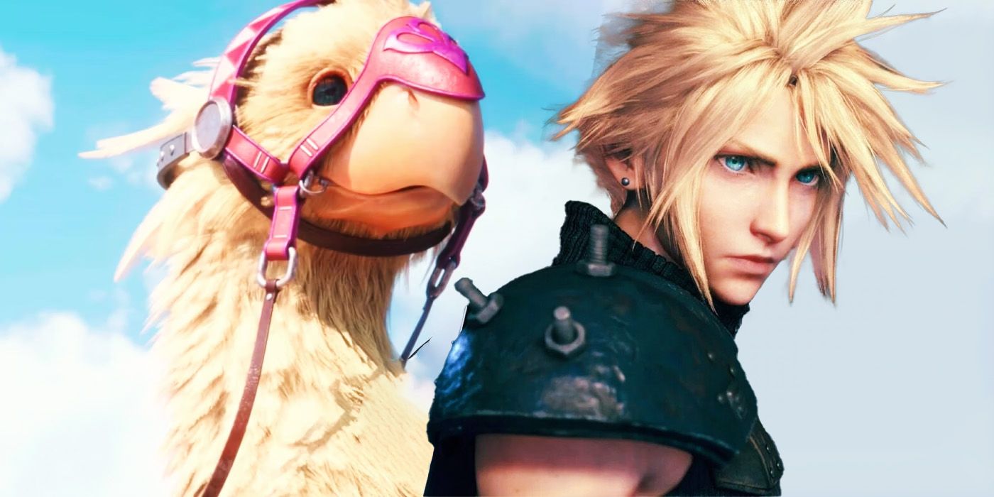 Cloud and Piko Chocobo Mount from Final Fantasy VII Rebirth