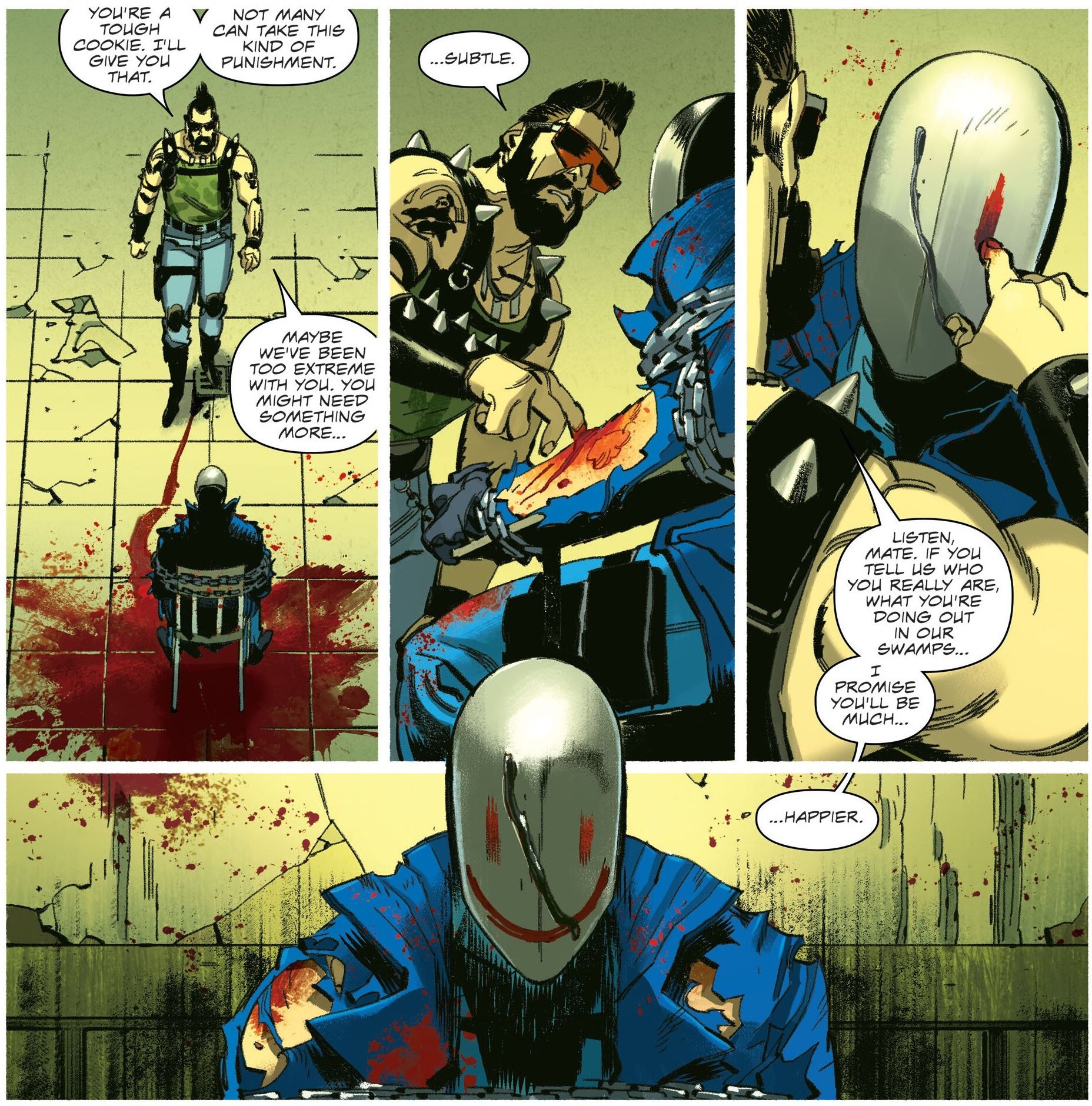 Cobra Commander #3 O Commander ganha um novo visual aterrorizante