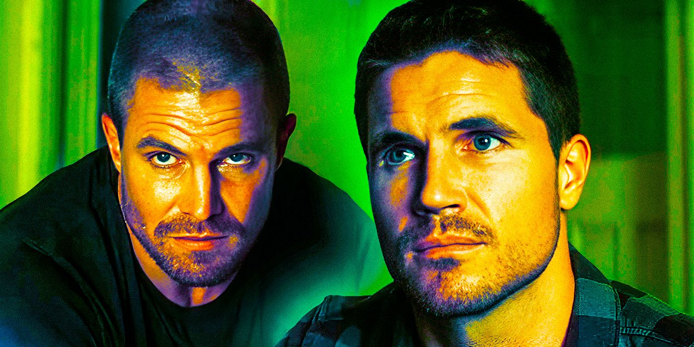 Code 8 Part II Stephen Amell as Garrett and Robbie Amell as Connor