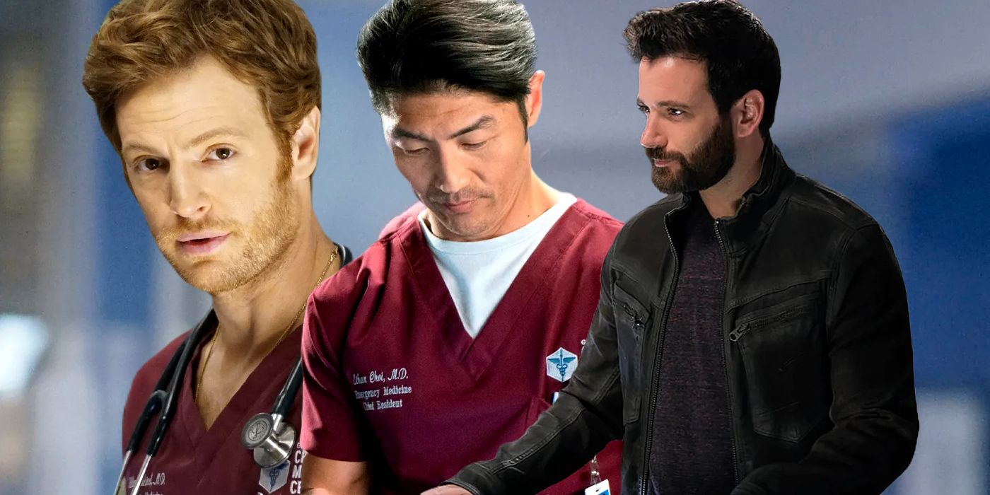 Colin Donnell Brian Tee and Nick Gehlfuss from Chicago Med