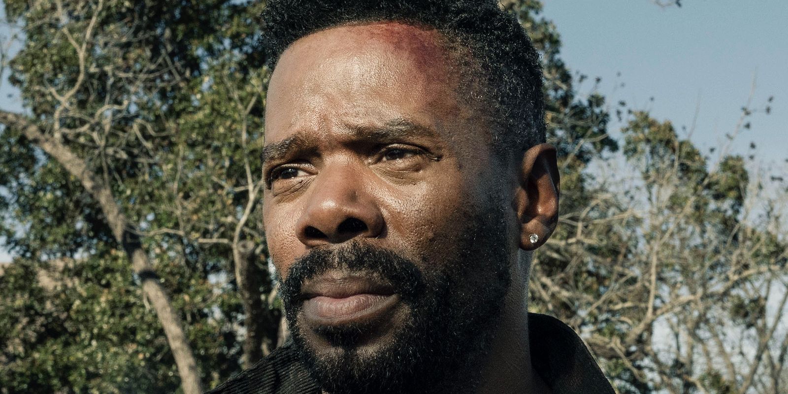 Colman Domingo's Victor Strand squinting into the distance in Fear of the Walking Dead