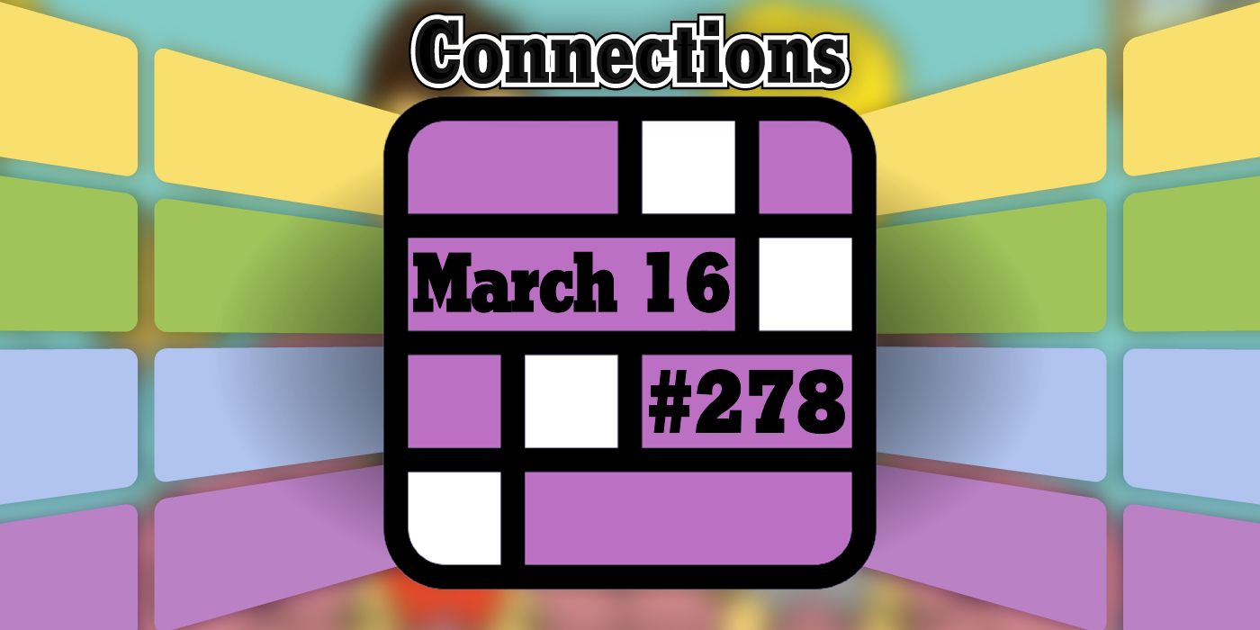 Today's Connections Hints & Answers For March 16, 2024 (Puzzle 278