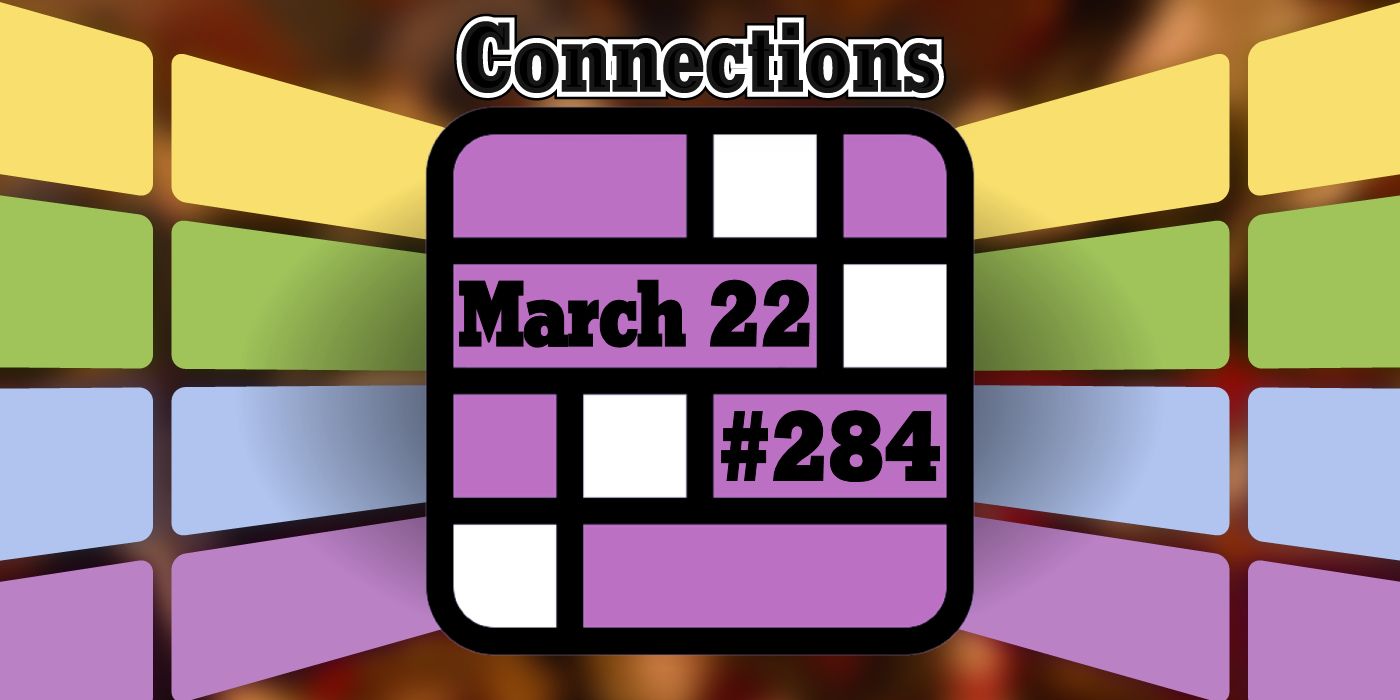 Connections March 22 Grid With The Date And Puzzle Number
