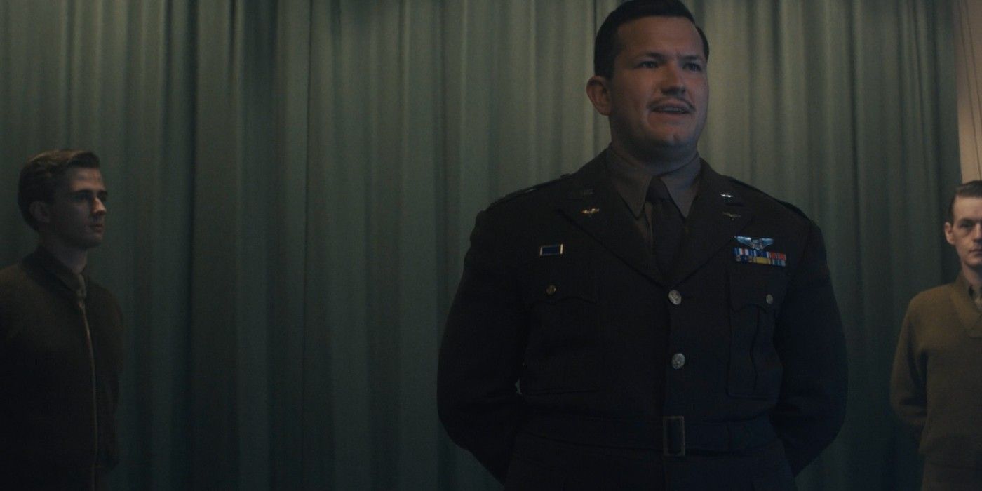 Corin Silva as Lt. Col John Bennett - Lt. Col. John Bennett Transformed The 100th Bomb Group
