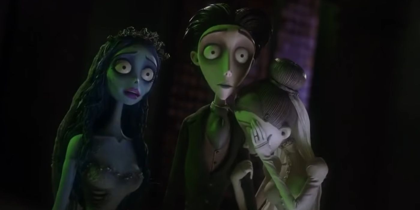 Emily, Victor, and Victoria in Corpse Bride