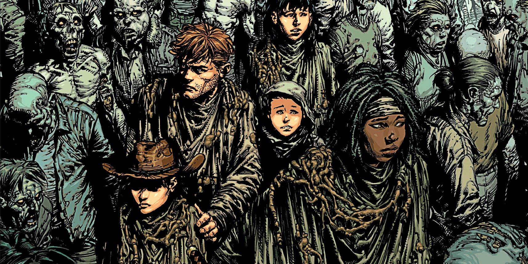 Cover image for The Walking Dead Deluxe Chapter 83
