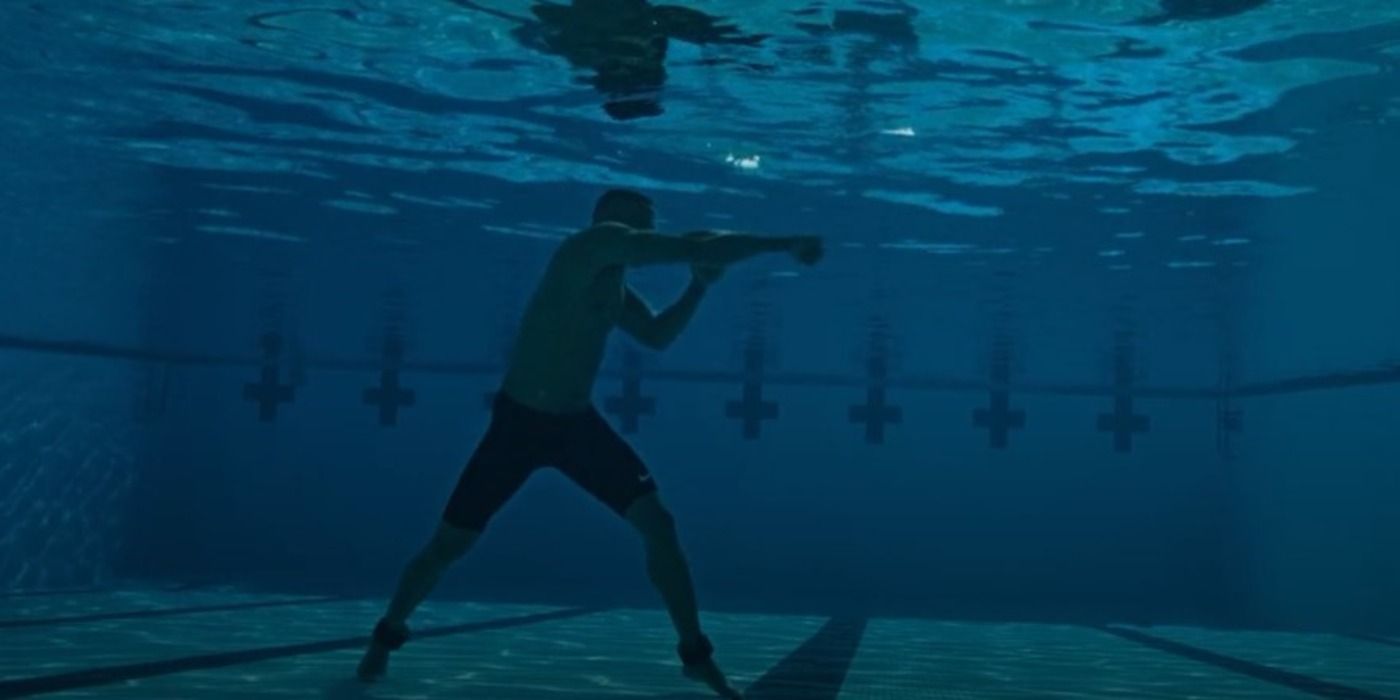 Adonis Creed Trains Underwater Creed II (2018)