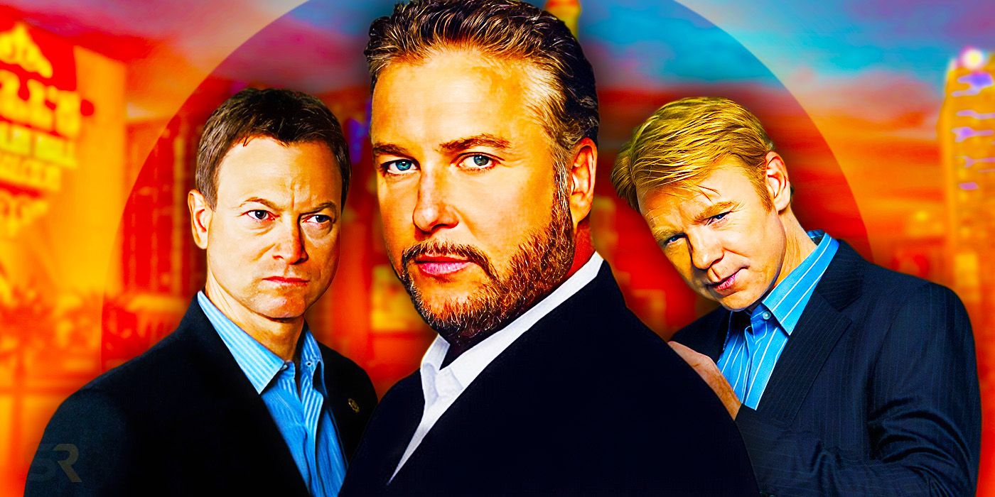 Mac Taylor, Gil Grissom, and Horatio Caine in CSI