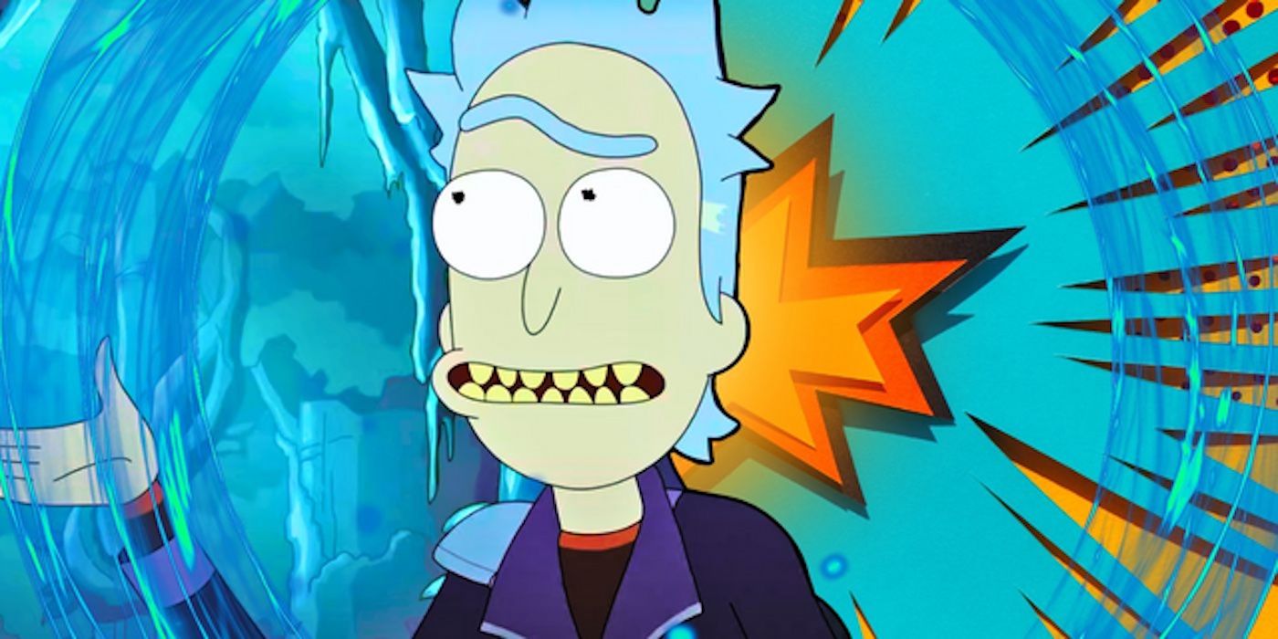 Custom image of Rick Prime shrugging in Rick and Morty season 6 episode 1