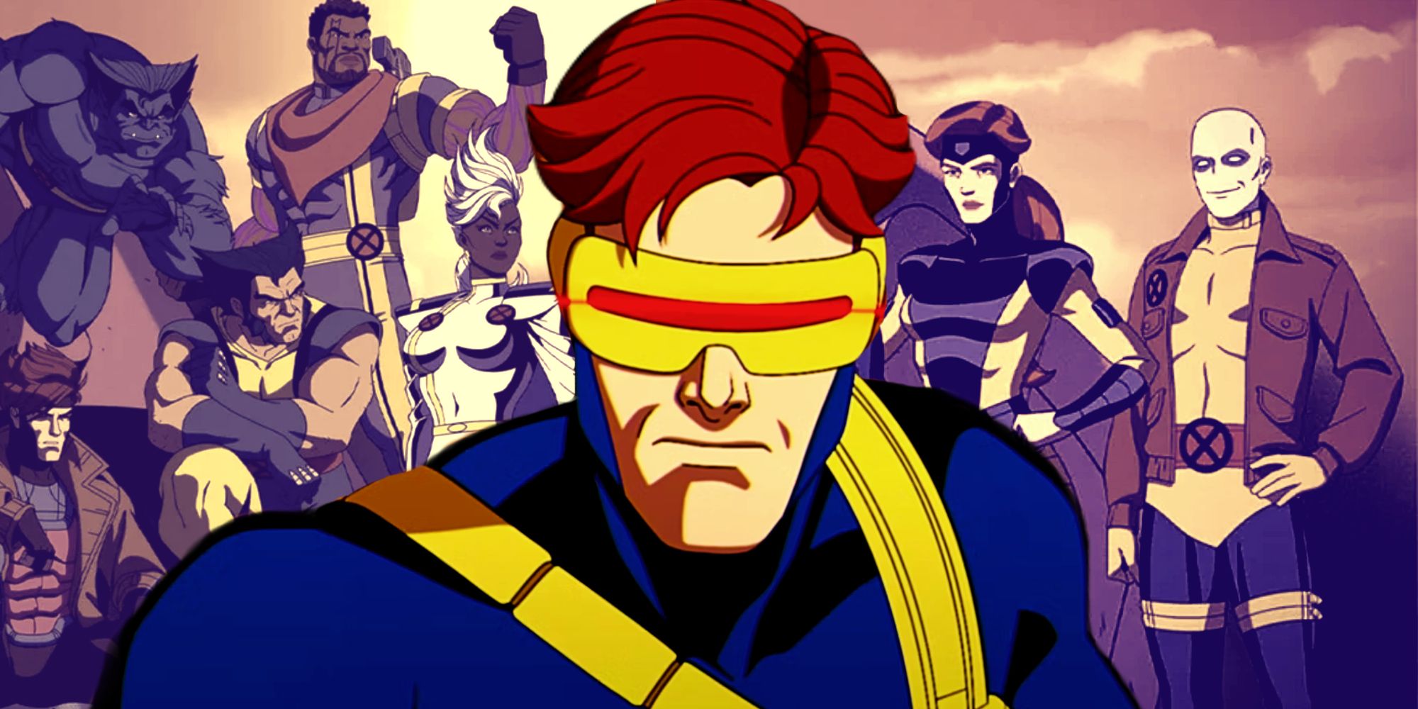 Cyclops and his Mutant Team in X-Men 97