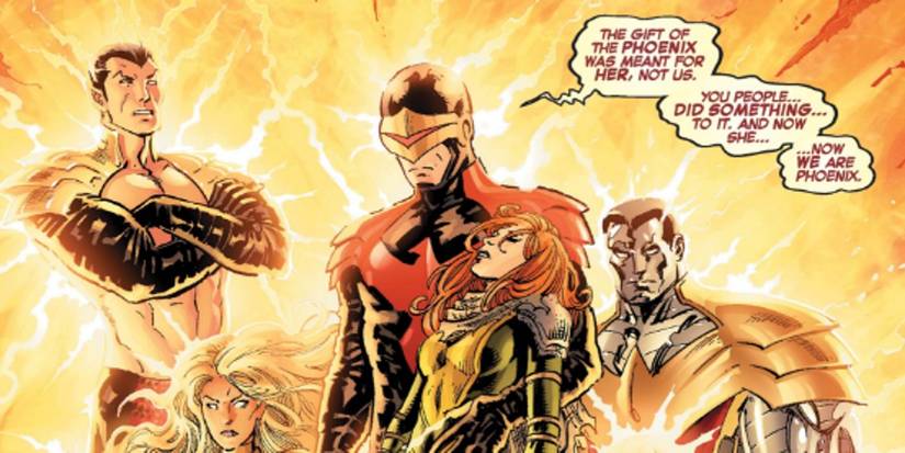 Cyclops becomes Phoenix in Avengers vs X-Men #5