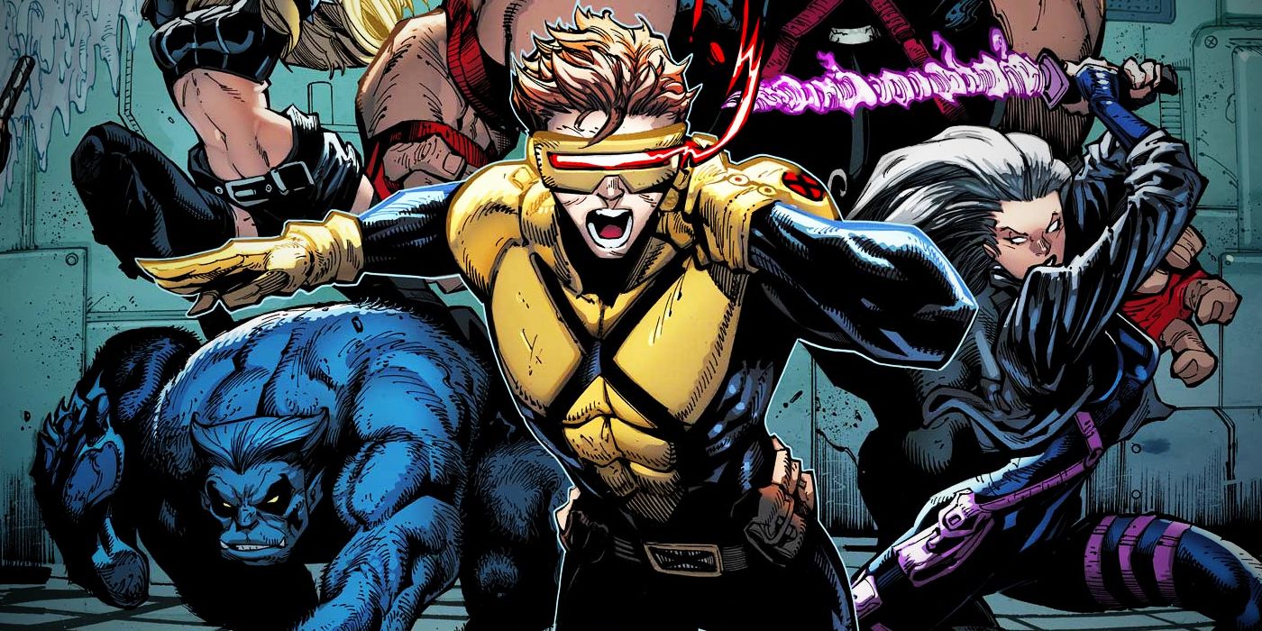 Ciclope lidera os X-Men na nova arte "From the Ashes" da Marvel Comics