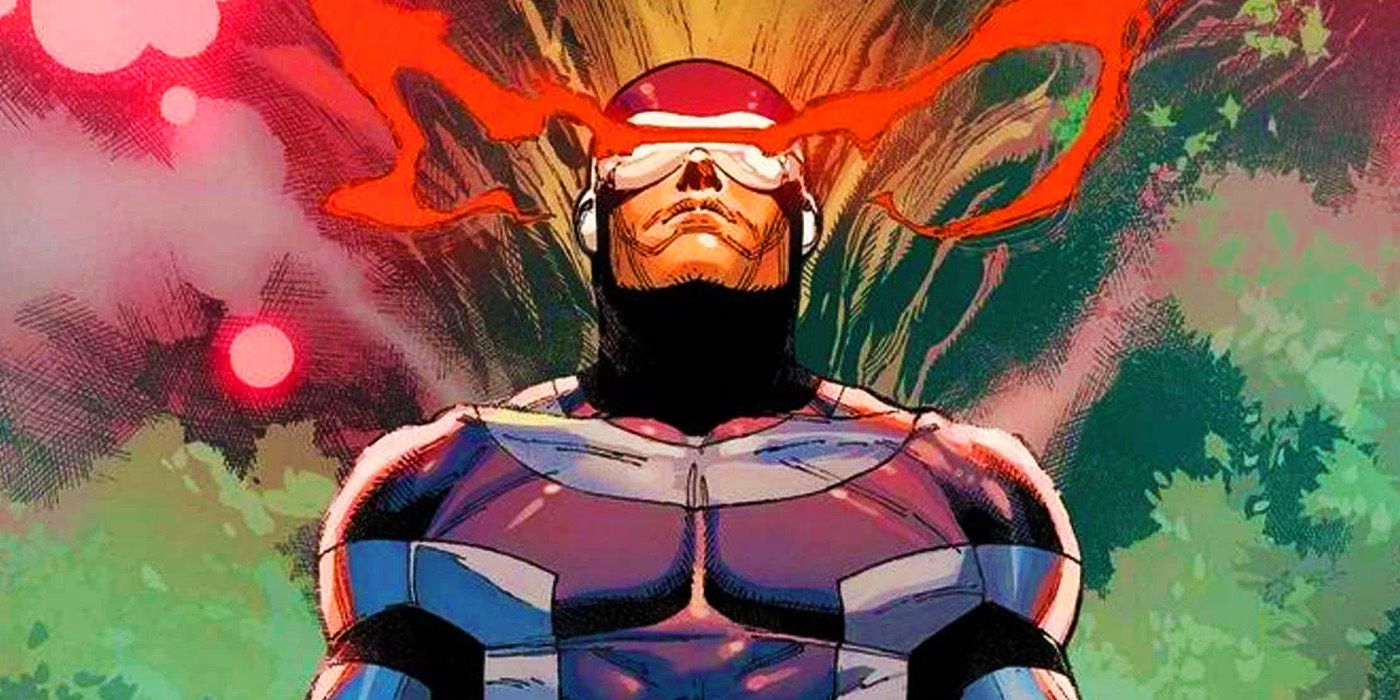 Cyclops teasing his power in Marvel Comics