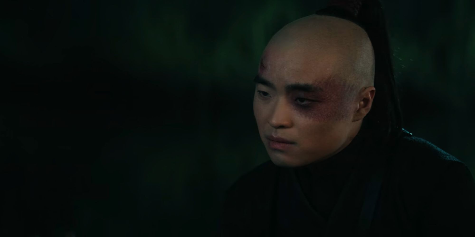 Dallas Liu como Zuko no Netflix Avatar O Último Mestre do Ar