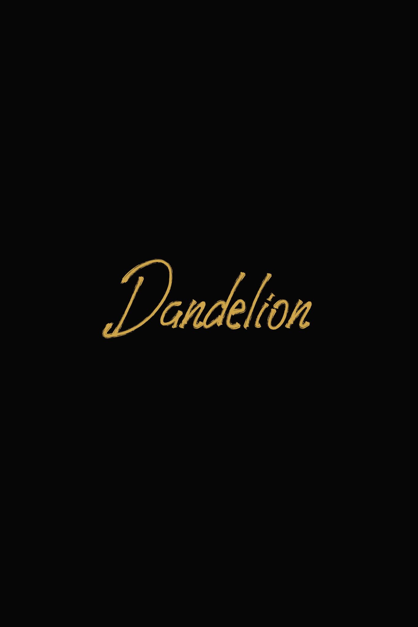 Dandelion 2024 movie temp logo poster