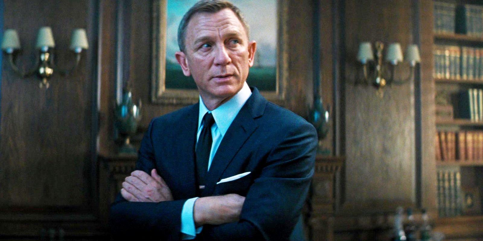 Daniel Craig como James Bond em Sem Tempo Para Morrer
