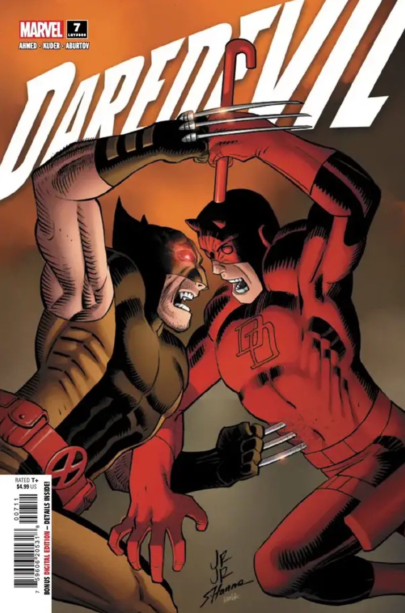 DAREDEVIL 8 CAPA ONDE LUTA WOLVERINE