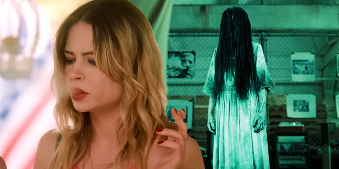 Blended image of Daveigh Chase in American Romance and The Ring