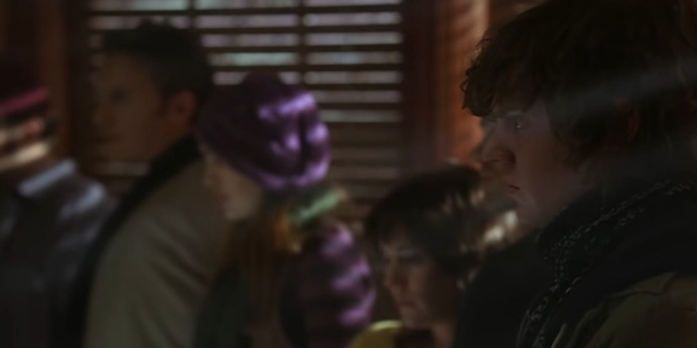 Evan Peters como refém na 5ª temporada de House, episódio 9, “Last Resort”