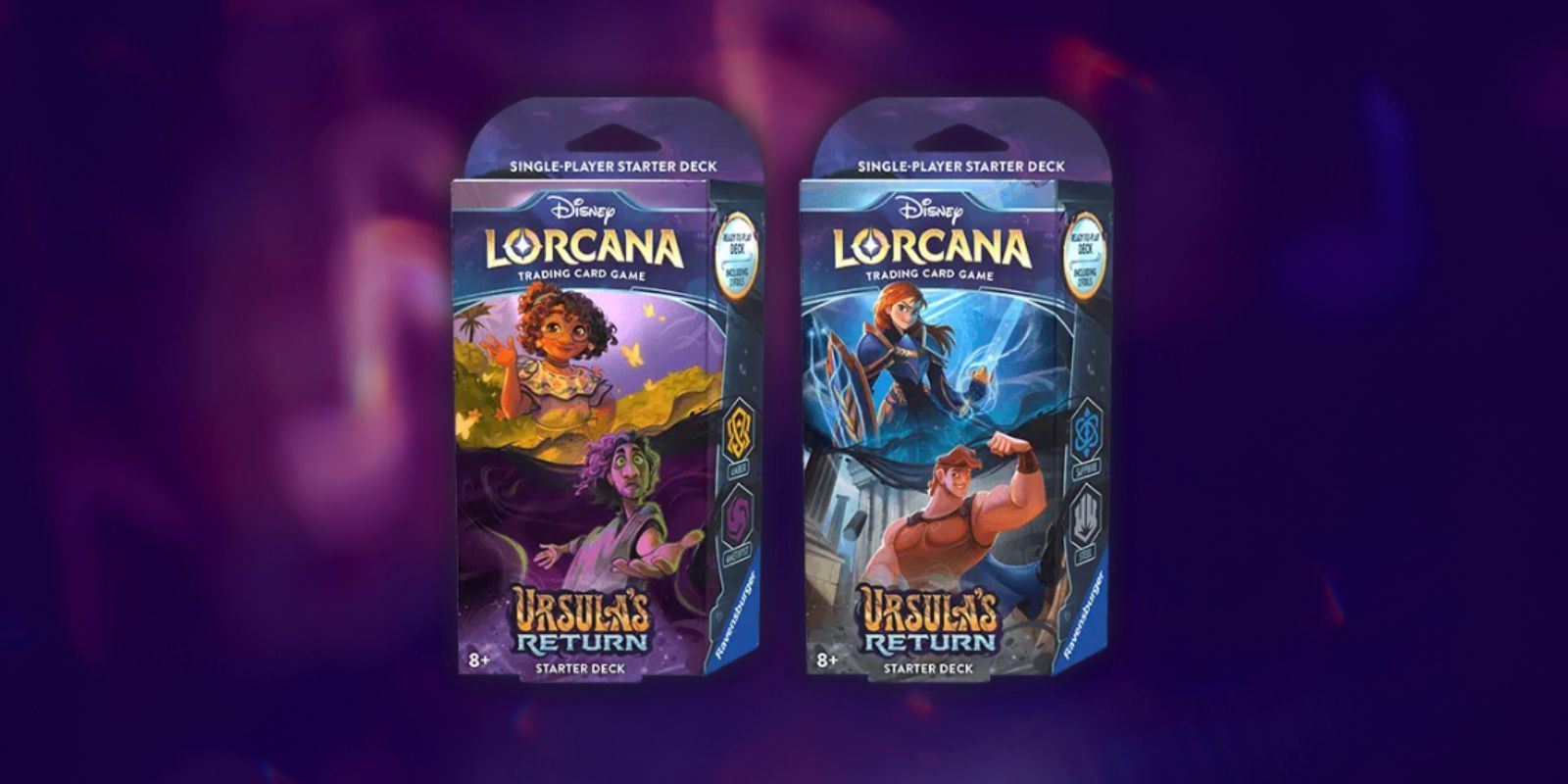 Baralho inicial do retorno da Disney Lorcana Ursula