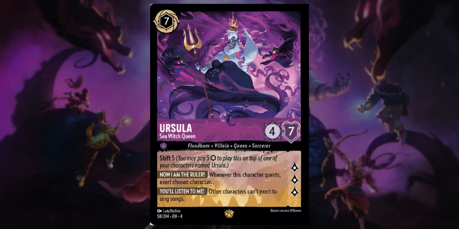 Disney Lorcana: Ursula's Return Starter Decks Review