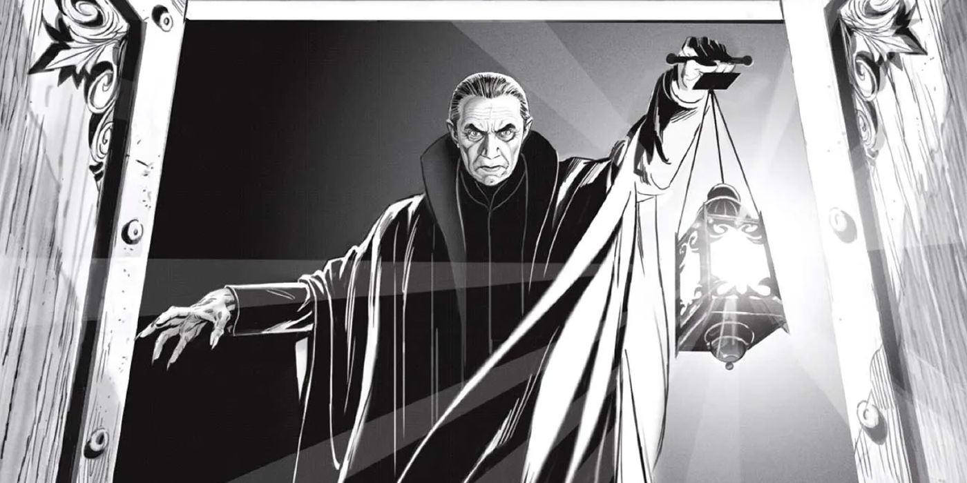 Bela Lugosi's Dracula in Dracula Graphic Novel