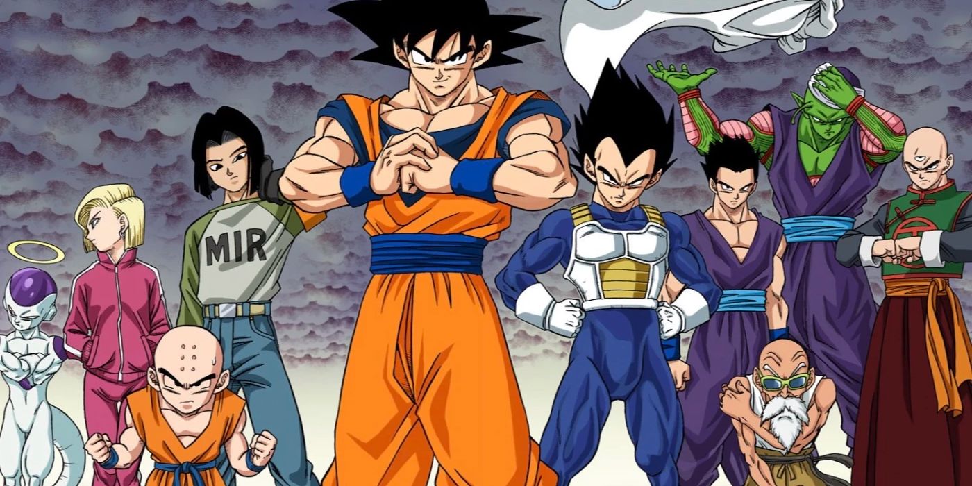 Dragon Ball Super: The Universe 7 Team for the Tournament of Power.
