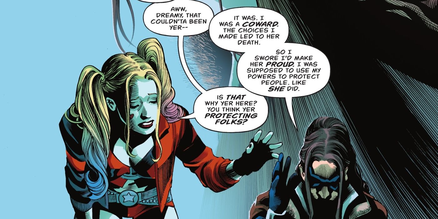Dreamer and Harley Quinn Talk about the Past DC