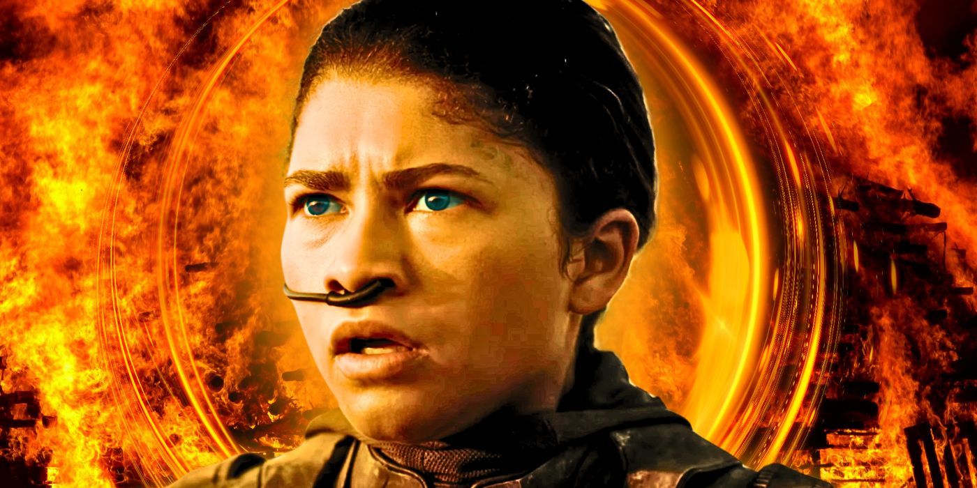 Zendaya as Chani in Dune: Part Two