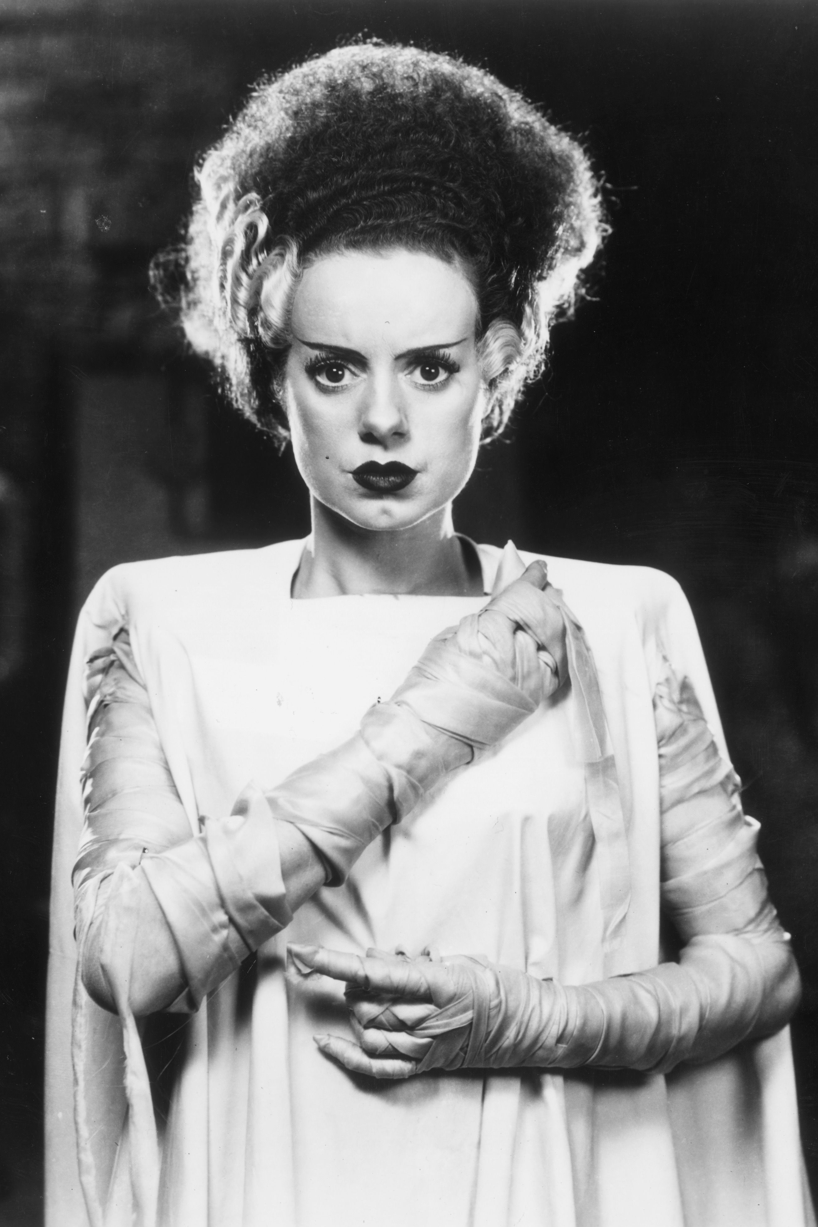Elsa Lanchester as The Bride of Frankenstein